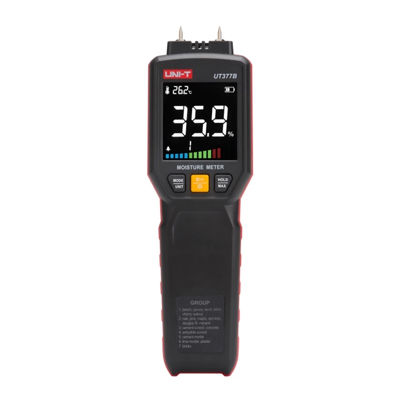 UNI-T UT377B Medidor de humidade da madeira