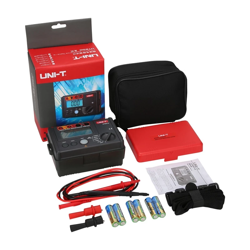 Medidor de resistência de isolamento UNI-T UT501A