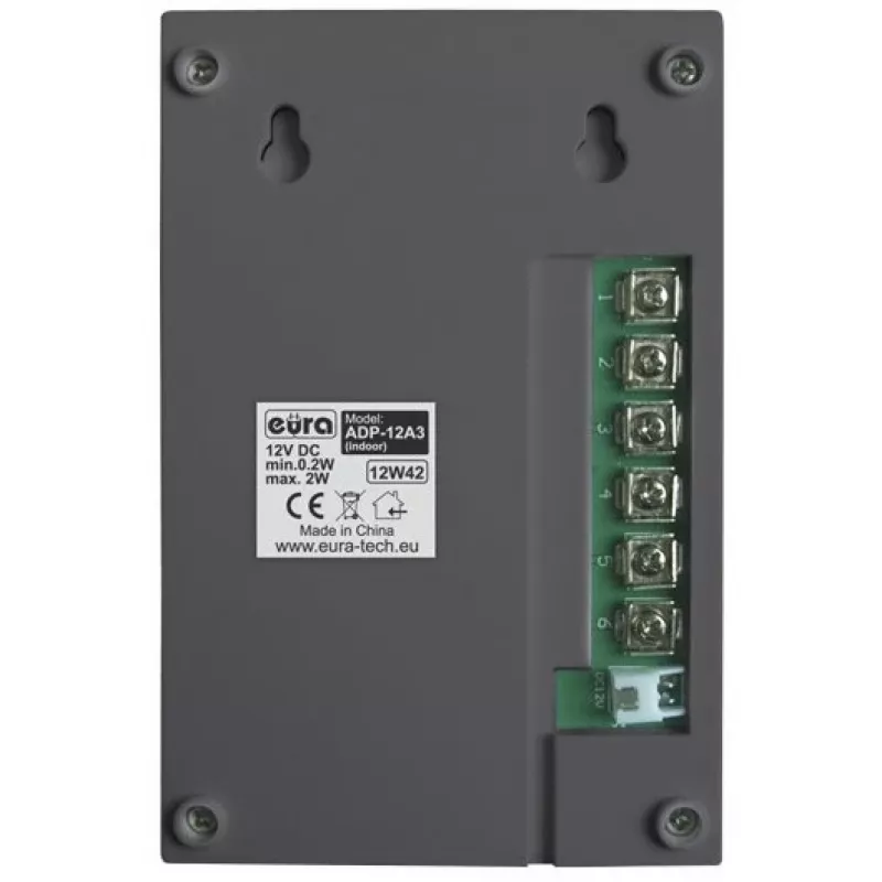 Intercomunicador analógico UNIFON EURA ADA-12A3 branco