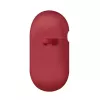 Uniq capa Nexo para AirPods 3 + ganchos de silicone para orelhas - vermelha
