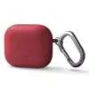 Uniq capa Nexo para AirPods 3 + ganchos de silicone para orelhas - vermelha
