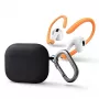 UNIQ Nexo capa para AirPods 3 com ganchos para as orelhas de silicone - cinzento