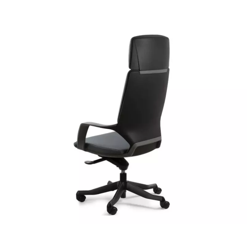 UNIQUE Apollo BL417 cadeira de escritório – cinzento ardósia/preto