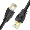 UNITEK Cabo de rede Ethernet Cat.7 SSTP RJ45, 0,5 m, cinzento, 10 Gbit/s, 600 MHz, dourado
