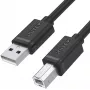 UNITEK cabo USB 2.0 Type-A macho para Type-B macho 2m preto