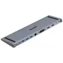 Docking station UNITEK USB-C com DisplayLink 4K@30Hz 5Gbps PD 100W