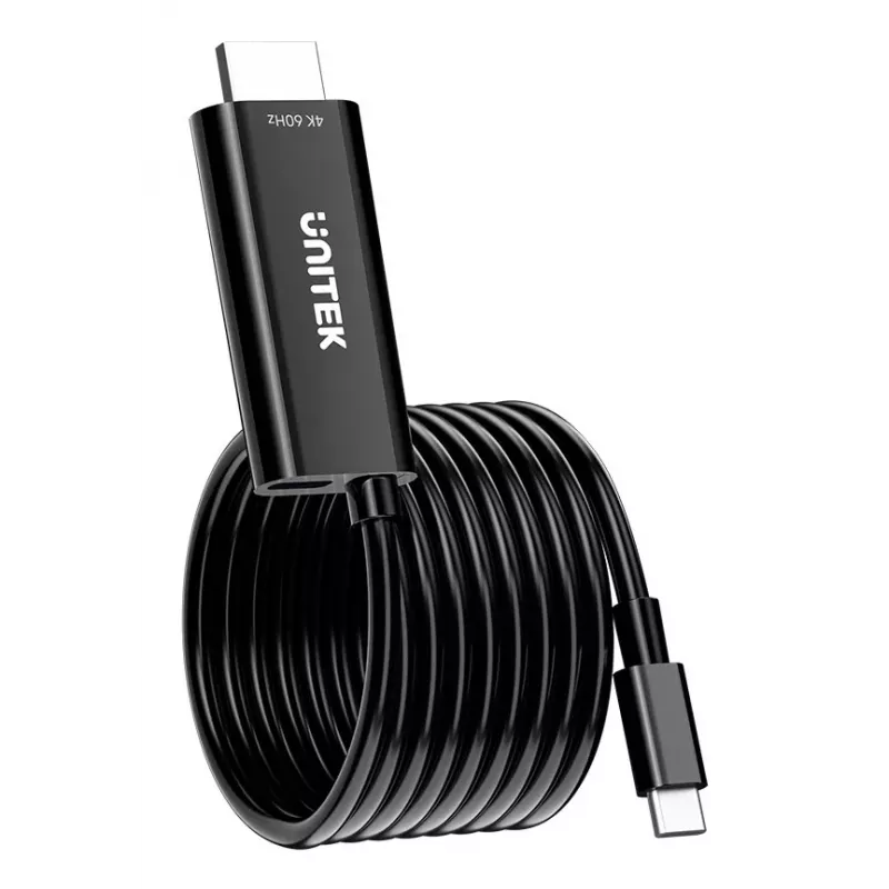 UNITEK cabo USB-C para HDMI 4K@60Hz com USB-C PD 100W
