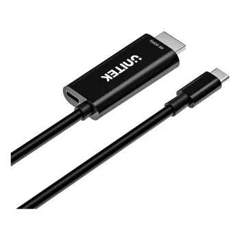 UNITEK cabo USB-C para HDMI 4K@60Hz com USB-C PD 100W