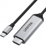 Cabo UNITEK V1423A USB-C para HDMI 4K 60Hz 1,8m
