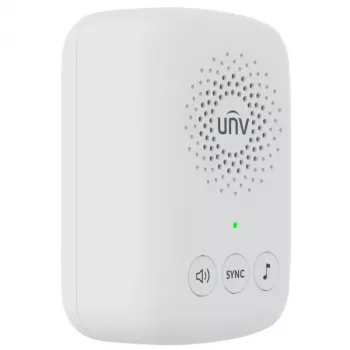 Recetor de campainha sem fios Uniview ED-R1 - branco