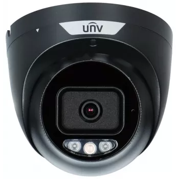 UNIVIEW IPC3635SS-ADF28KMC-I1-BLACK Câmara IP Tri-Guard, 5MP, 2,8mm, ColorHunter, PoE