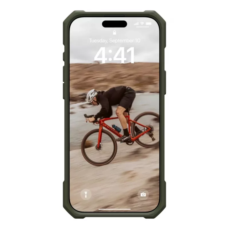 Urban Armor Gear Essential Armor Case para smartphone de 6,9 polegadas, oliva