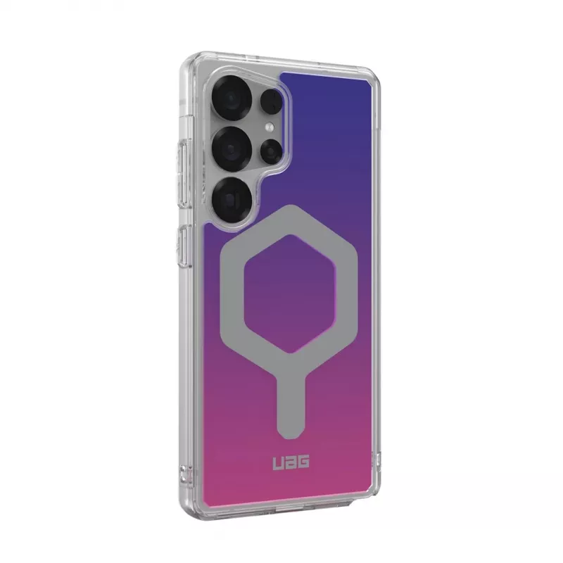 Urban Armor Gear Plyo Pro capa para smartphone de 6,8 polegadas, rosa/roxo