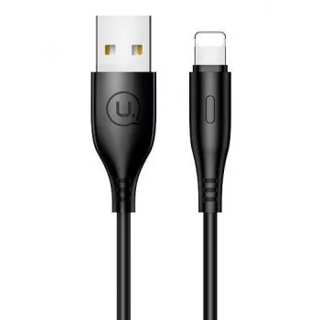 Cabo USAMS Apple Lightning 2A Charge 1 m preto