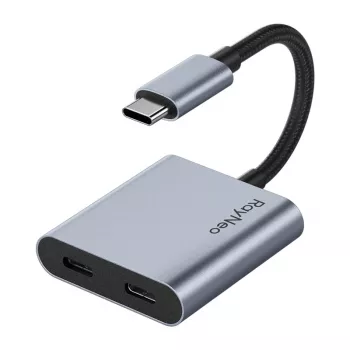 Adaptador de carregamento USB-C para óculos AR RayNeo