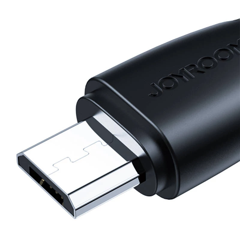 Cabo de Carregamento e Dados USB, Micro USB-A para USB-A, 0,25 m, Preto, Joyroom S-UM018A11, Surpass Series
