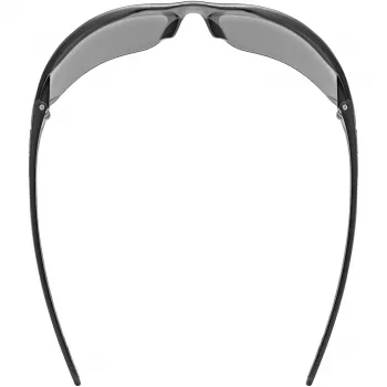 UVEX Equate óculos de ciclismo, Black Matt/Smoke