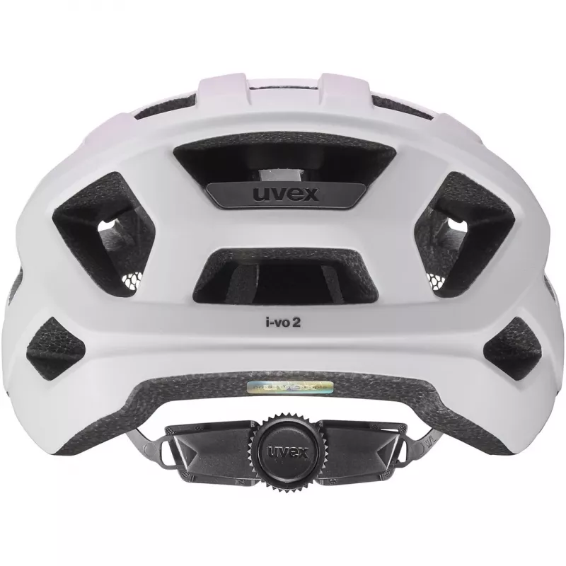 UVEX I-vo 2 Capacete de bicicleta 56-60 cm Powder/Grey mate