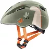 Capacete de bicicleta para criança UVEX Kid 2 CC 46-52 cm, verde-salva