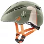 Capacete de bicicleta para criança UVEX Kid 2 CC 46-52 cm, verde-salva