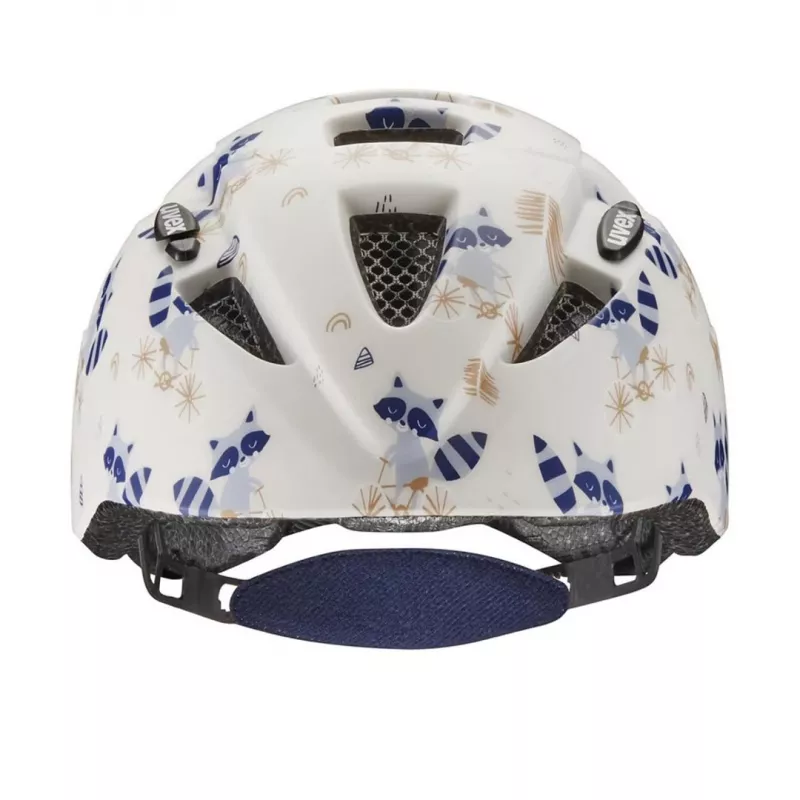 Capacete de bicicleta para criança UVEX Kid 2 CC 46-52 cm, Raccoon Matt