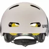 Capacete de bicicleta para criança UVEX Kid 4 Style MIPS, Dirt Warm Grey