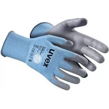 Luva de proteção contra cortes Uvex phynomic C5, tamanho 9, cinzento/antracite 6008109