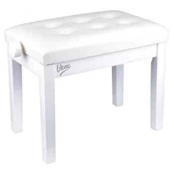 Banco de piano V-TONE BENCH 1 WH branco