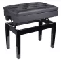 V-TONE BENCH 2 BK banco de piano com arrumação, preto