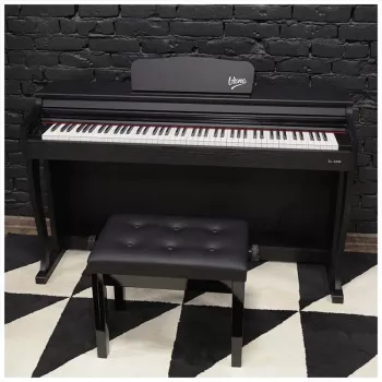 Piano de aprendizagem digital USB MIDI V-TONE BL-8808 BK