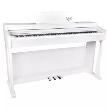 Piano digital de aprendizagem USB MIDI V-TONE BL-8808 WH