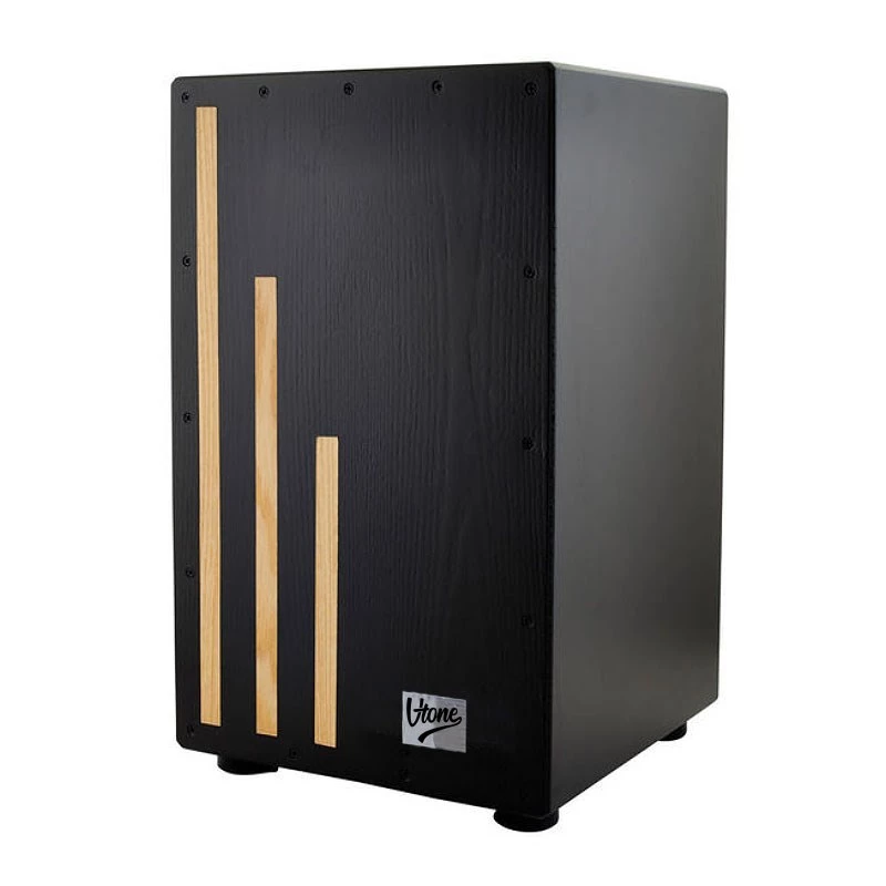 V-TONE CJ 10 Cajon String Drum Case SE - preto, bolsa de cajon em nylon resistente com pega almofadada e alça de ombro