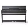 Piano digital V-TONE DP-88 BK preto com suporte