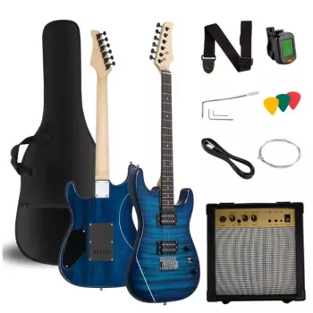 Guitarra elétrica V-TONE EGW 39 BL 4/4 Stratocaster azul