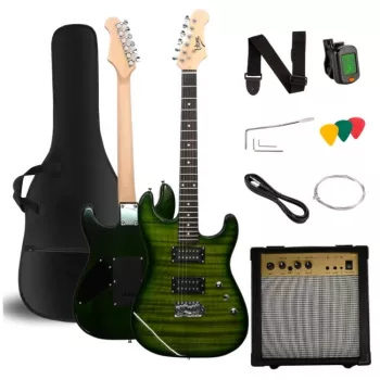 V-TONE EGW 39 GR Guitarra elétrica 4/4 Stratocaster verde