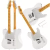 V-TONE ETL39 WH 4/4 Guitarra elétrica Telecaster, branca