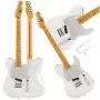 V-TONE ETL39 WH 4/4 Guitarra elétrica Telecaster, branca