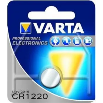 Pilha de lítio em botão VARTA CR1220 3V 35mAh 12,5x2,0mm (6220101401)