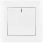VCX WESA LC 03 Interruptor iluminado simples branco
