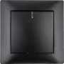 Interruptor unipolar iluminado VCX WESA LC 03C, preto