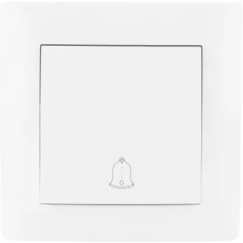 VCX WESA LC 06 Botão de campainha branco