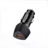 Carregador de carro Veger CC50 Rigorous PD38W (1A1C) preto
