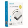 Powerbank Veger MagOn 10000 mAh branca - compatível com MagSafe, PD QC3.0 20W carregamento sem fios