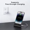 Powerbank Veger PlugOn (W0558P) 5000 mAh 20W PD QC3.0 com conector Lightning integrado preta