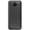 Power bank VEGER 20000 mAh 20W PD QC 3.0 2x USB-A USB-C preto