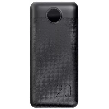 Power bank VEGER 20000 mAh 20W PD QC 3.0 2x USB-A USB-C preto
