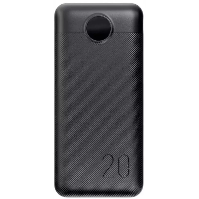 Power bank VEGER 20000 mAh 20W PD QC 3.0 2x USB-A USB-C preto