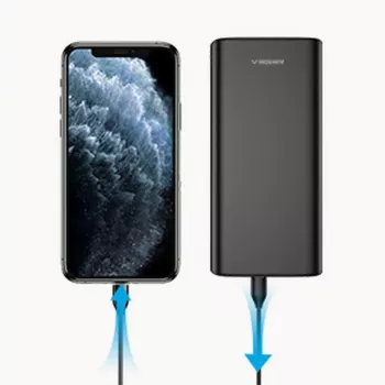 Powerbank Veger T100 (W2032C-100) PD QC3.0 5A 100W 20000 mAh preto