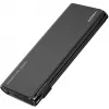 Power bank VEGER TCE130 130W PD 25000mAh com cabos USB-C e Lightning integrados, Preto