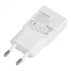 VEGER Carregador de parede USB-A + USB-C QC PD 30W 30W1A1C branco